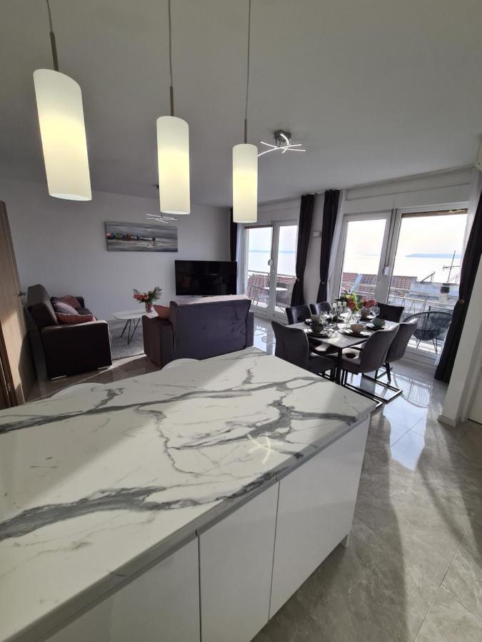 Luxury Panorama View Apartments Nada With Free Private Parking Podstrana Exterior photo
